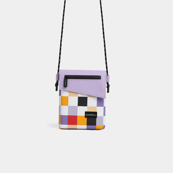 Crossbody Bag - Tetris Purple