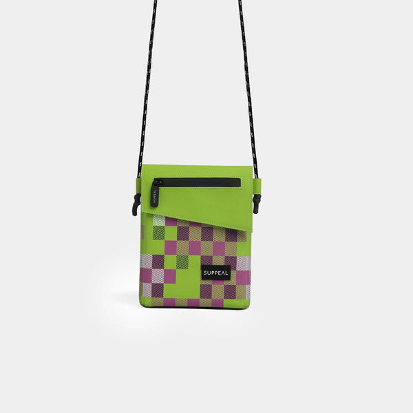 Crossbody Bag - Tetris Green