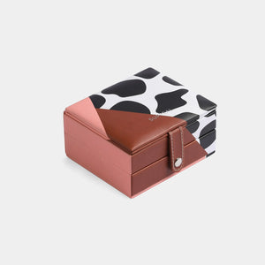 Jewelry Box - Cow Pattern Rose
