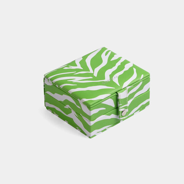 Jewelry Box - Zebra Green