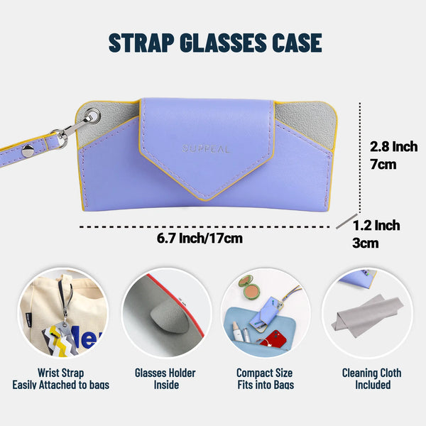 Strap Spectacle Case - Balayage Blue
