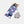 Weiches Brillenetui Pixel Blau